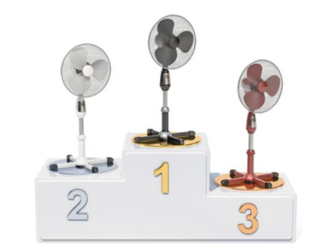 5-blade pedestal fan by Alfa Fans