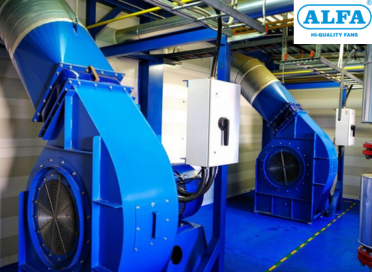 Energy-efficient industrial blowers