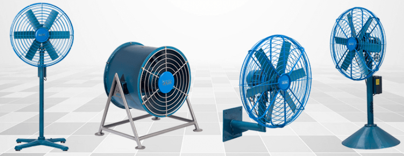 Alfa Fans man cooler for warehouses