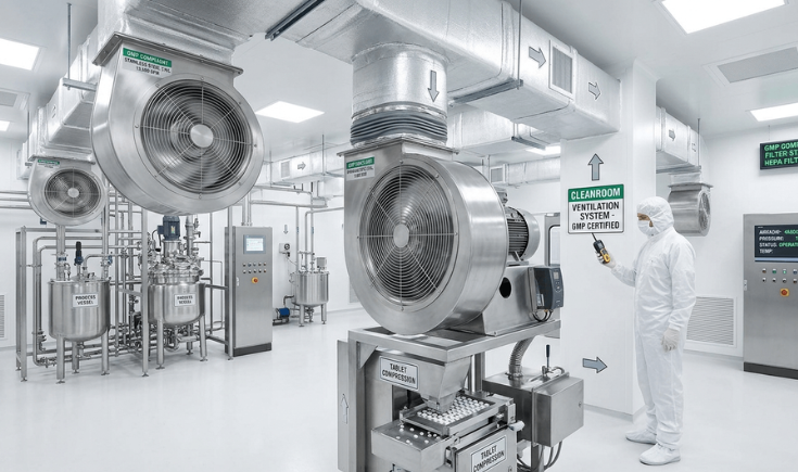 industrial fans pharmaceutical industry